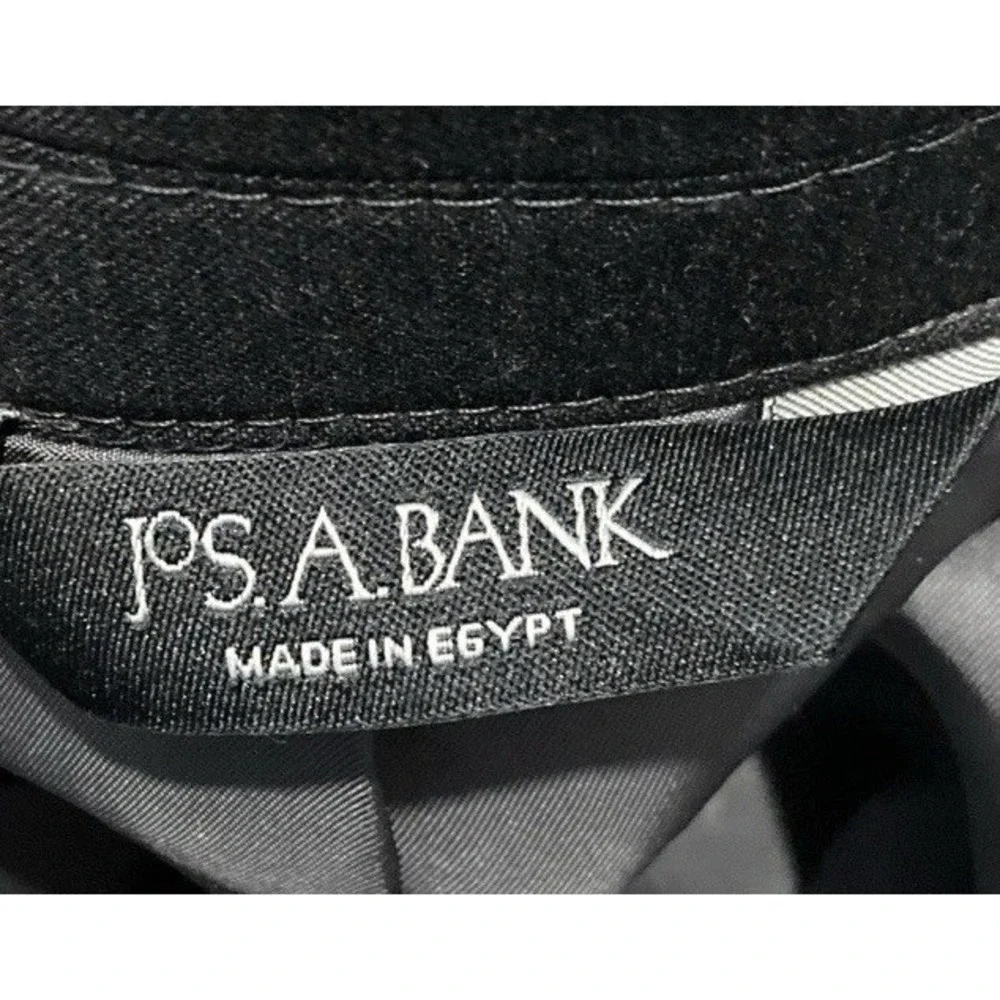 Jos A Bank Signature Collection 48L 43W Gray 100% Wool Double Breasted Suit